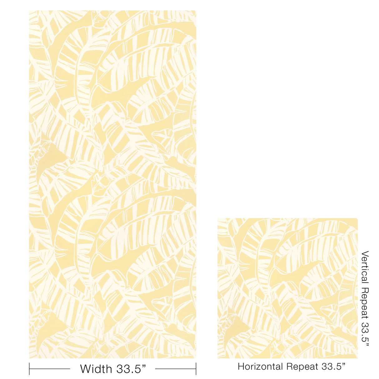 Lee Jofa JUST BANANAS GC SAND Wallpaper
