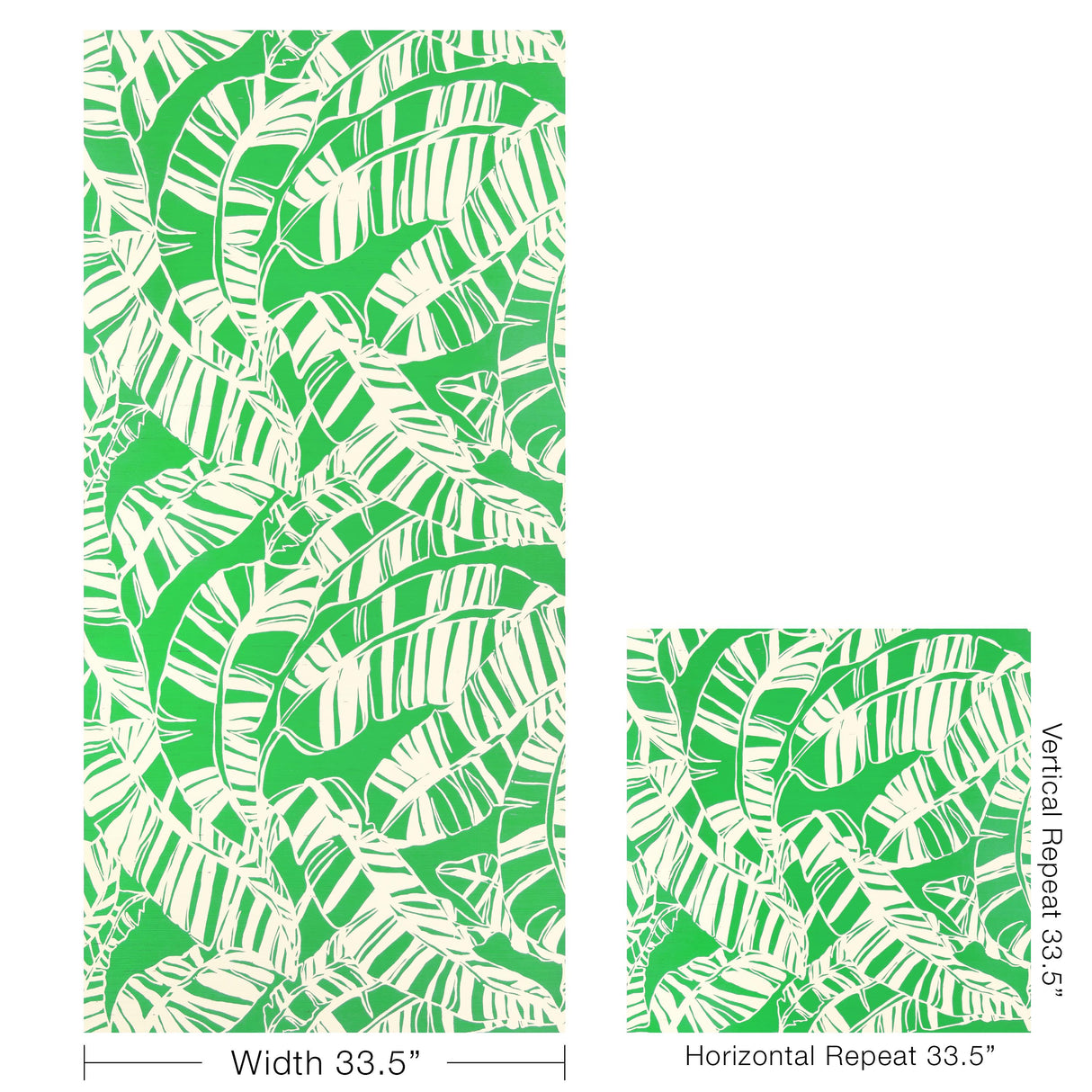 Lee Jofa JUST BANANAS GC GREEN Wallpaper