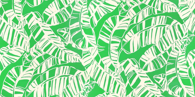 Lee Jofa JUST BANANAS GC GREEN Wallpaper