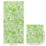 Lee Jofa PALM BEACH WP BLUE/GREEN Wallpaper