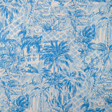 Lee Jofa PALM BEACH WP BLUE/LAPIS Wallpaper