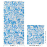 Lee Jofa PALM BEACH WP BLUE/LAPIS Wallpaper