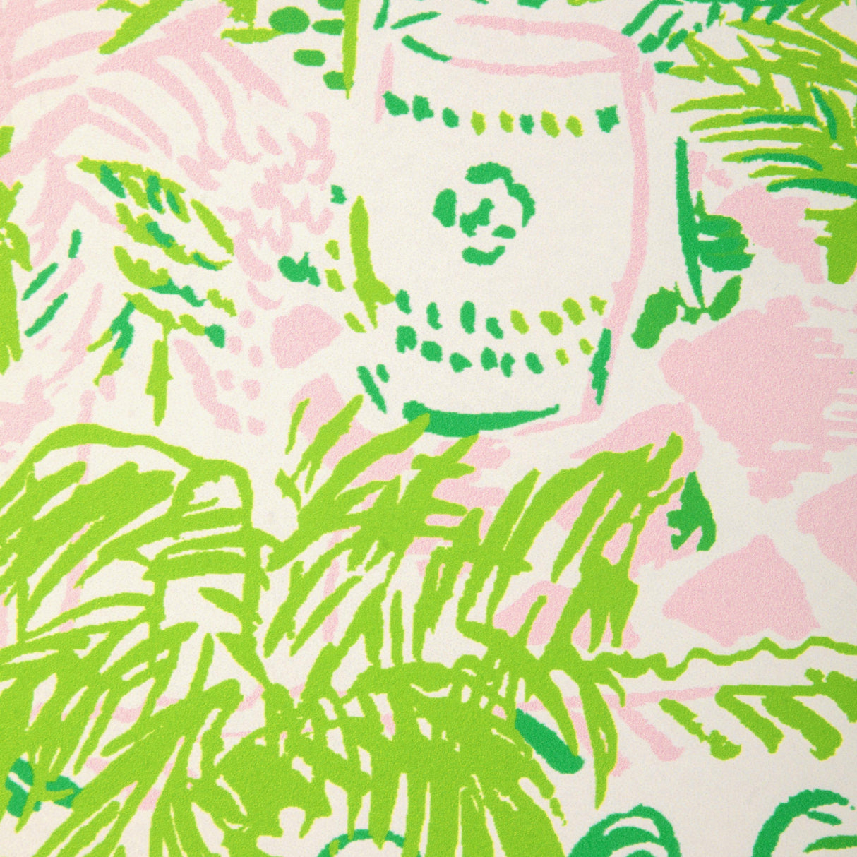 Lee Jofa PALM BEACH WP PINK/GREEN Wallpaper