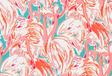 Lee Jofa PINK COLONY WP AQUA/PINK Wallpaper