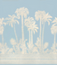 Lee Jofa PALMS WAY MURAL GC BLUE Wallpaper