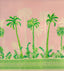 Lee Jofa PALMS WAY MURAL GC PINK Wallpaper