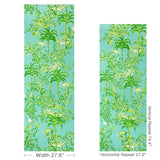 Lee Jofa TIGER QUEEN WP AQUA Wallpaper