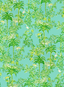 Lee Jofa TIGER QUEEN WP AQUA Wallpaper