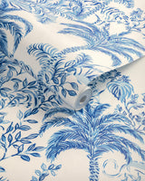 Lee Jofa TIGER QUEEN WP INDIGO Wallpaper