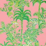 Lee Jofa TIGER QUEEN WP PINK Wallpaper