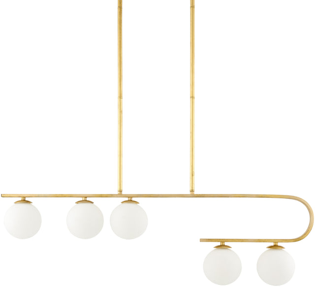 Surya Bernay BER-001 5"L x 39"W x 39"H Ceiling Light