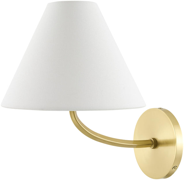 Surya Curvya CYV-001 11"L x 8"W x 11"H Wall Sconce