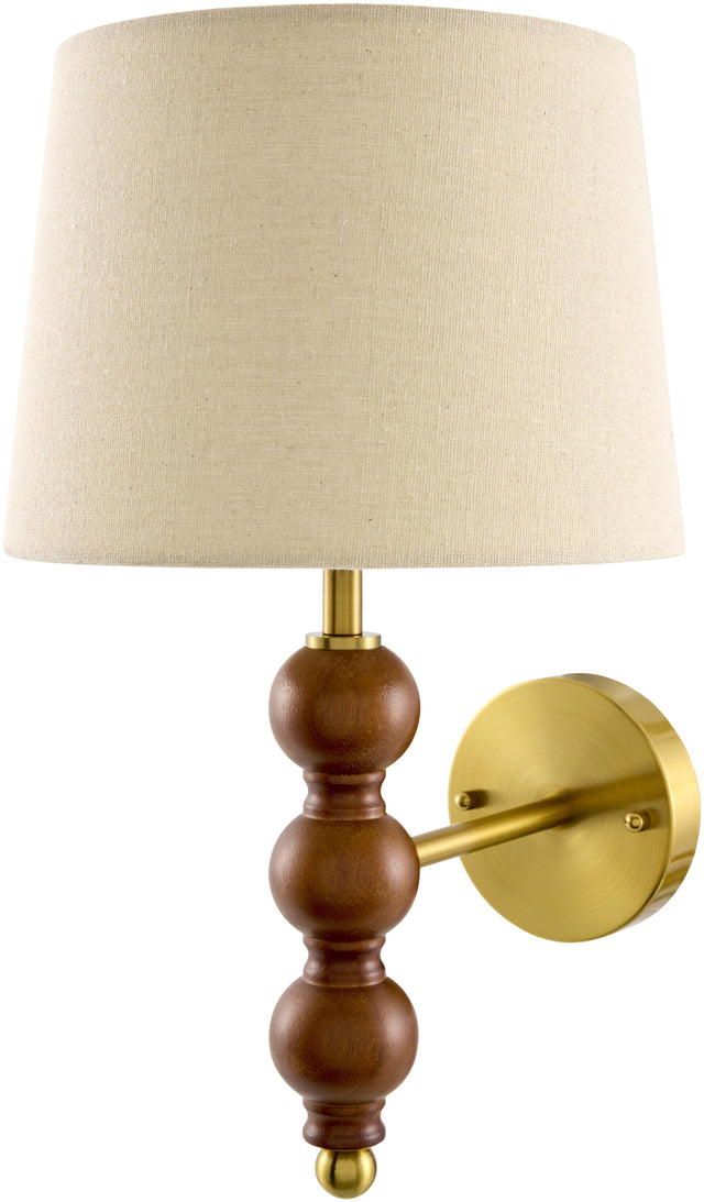 Surya Wiluna GATH-001 12"L x 10"W x 17"H Wall Sconce