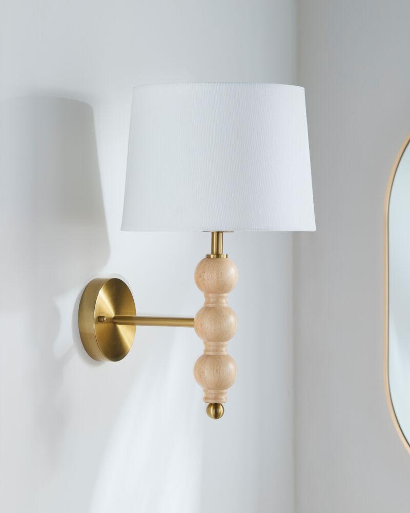Livabliss Wiluna GATH-002 12"L x 10"W x 17"H Wall Lighting