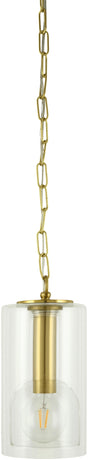Surya Hashira HSH-001 6"L x 6"W x 13"H Ceiling Light