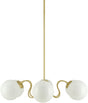 Surya Lunavia LNV-001 38"L x 38"W x 12"H Ceiling Light