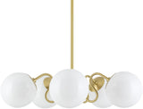 Surya Lunavia LNV-002 28"L x 28"W x 12"H Ceiling Light