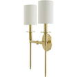 Surya Milunef MUF-001 6"L x 13"W x 19"H Wall Sconce