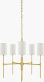 Surya Orniva ORV-001 24"L x 24"W x 25"H Ceiling Lighting