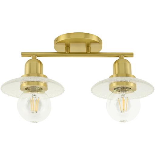 Surya Vastrav VSV-002 7"L x 14"W x 6"H Wall Sconce