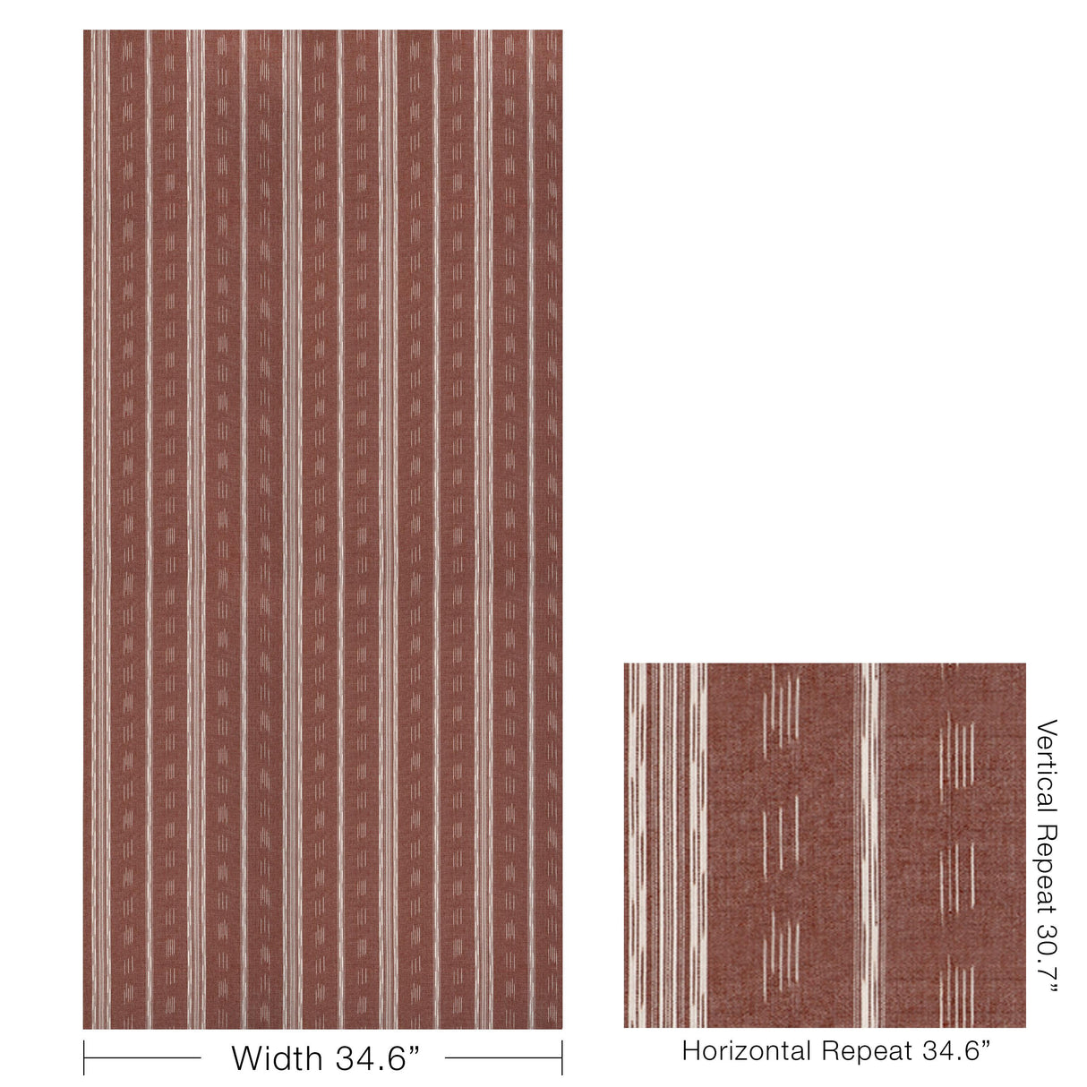 Kravet PURI STRIPE CLAY Fabric