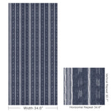 Kravet PURI STRIPE MARINE Fabric