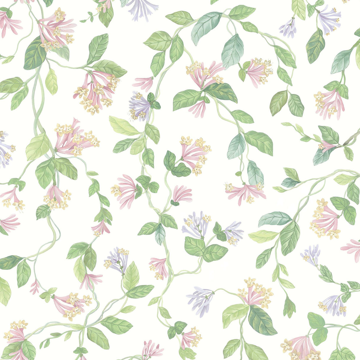 Cole & Son FLORA PINK/PURPLE Wallpaper