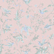 Cole & Son HUMMINGBIRDS SILK BLUSH Fabric