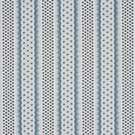 Schumacher Matilda Aqua Fabric