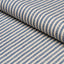 Schumacher Mathis Ticking Stripe Indigo Fabric