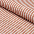 Schumacher Mathis Ticking Stripe Spice Fabric