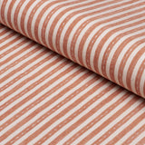 Schumacher Mathis Ticking Stripe Spice Fabric