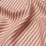 Schumacher Mathis Ticking Stripe Spice Fabric