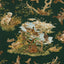 Schumacher Dog & Duck Verdant Fabric