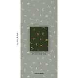 Schumacher Fly Fishing Forest Green Wallpaper