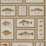 Schumacher Jamie'S Trophies Sisal Natural Wallpaper