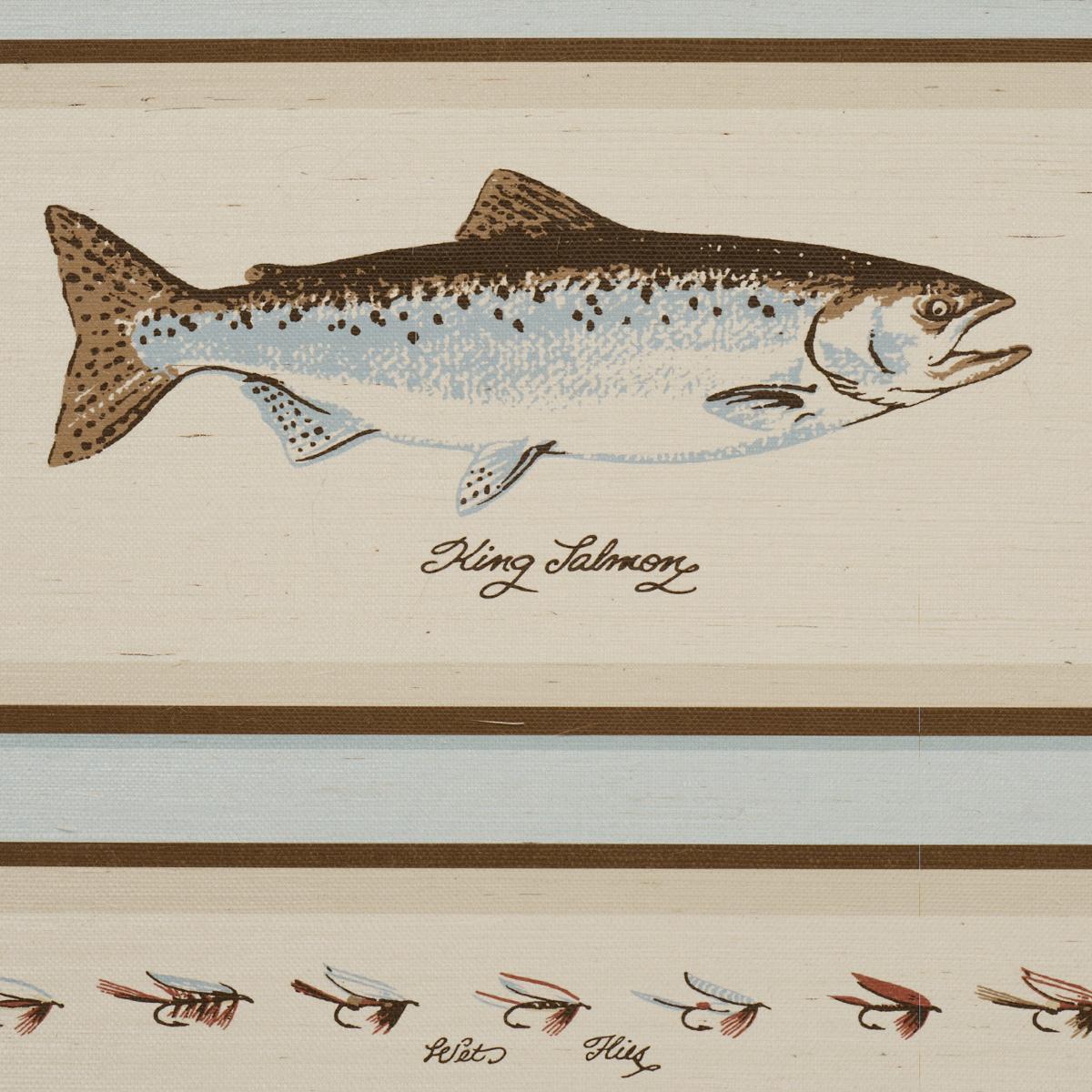 Schumacher Jamie'S Trophies Sisal Sky Wallpaper