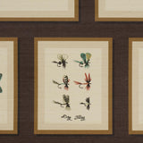 Schumacher Jamie'S Trophies Sisal Charcoal Wallpaper