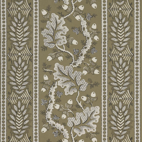 Schumacher Richmond House Sage Wallpaper