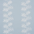 Schumacher Eloise Embroidery Wallcovering Sky Wallpaper