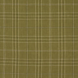 Schumacher Nils Plaid Linen Grass Fabric