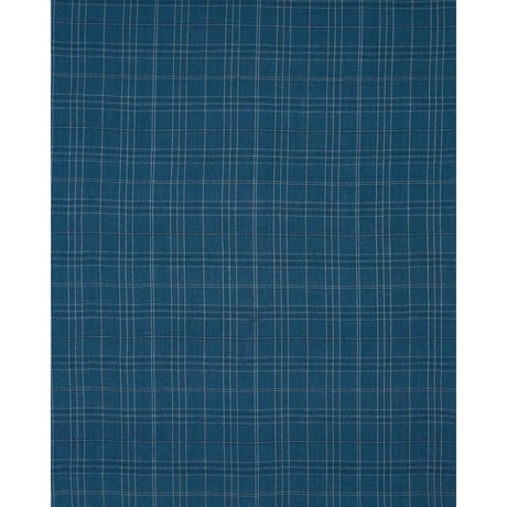 Schumacher Nils Plaid Linen Denim Fabric