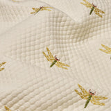 Schumacher Dragonflies Ochre Fabric