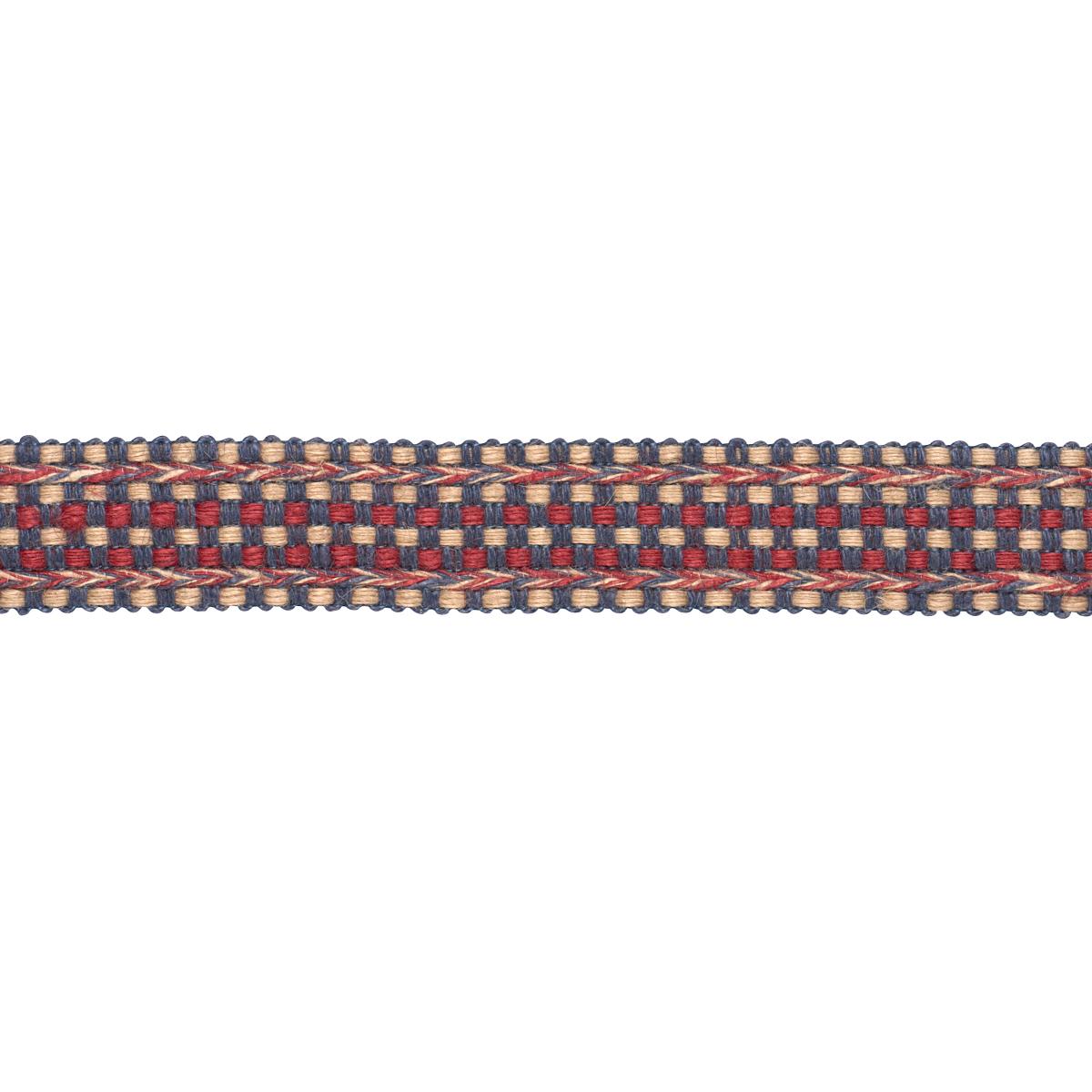 Schumacher Denim Country Braid