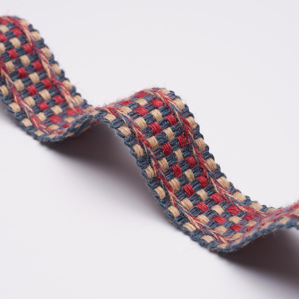 Schumacher Denim Country Braid