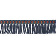 Schumacher Denim Country Fringe