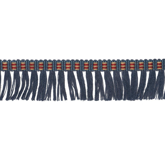 Schumacher Denim Country Fringe