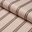 Schumacher Briony Stripe Cameo Fabric