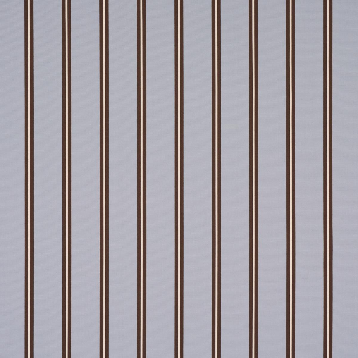 Schumacher Briony Stripe Sky Fabric