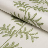 Schumacher Eloise Embroidery Sage Fabric